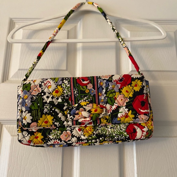 Vera Bradley Handbags - Vera Bradley Floral Baguette Bag